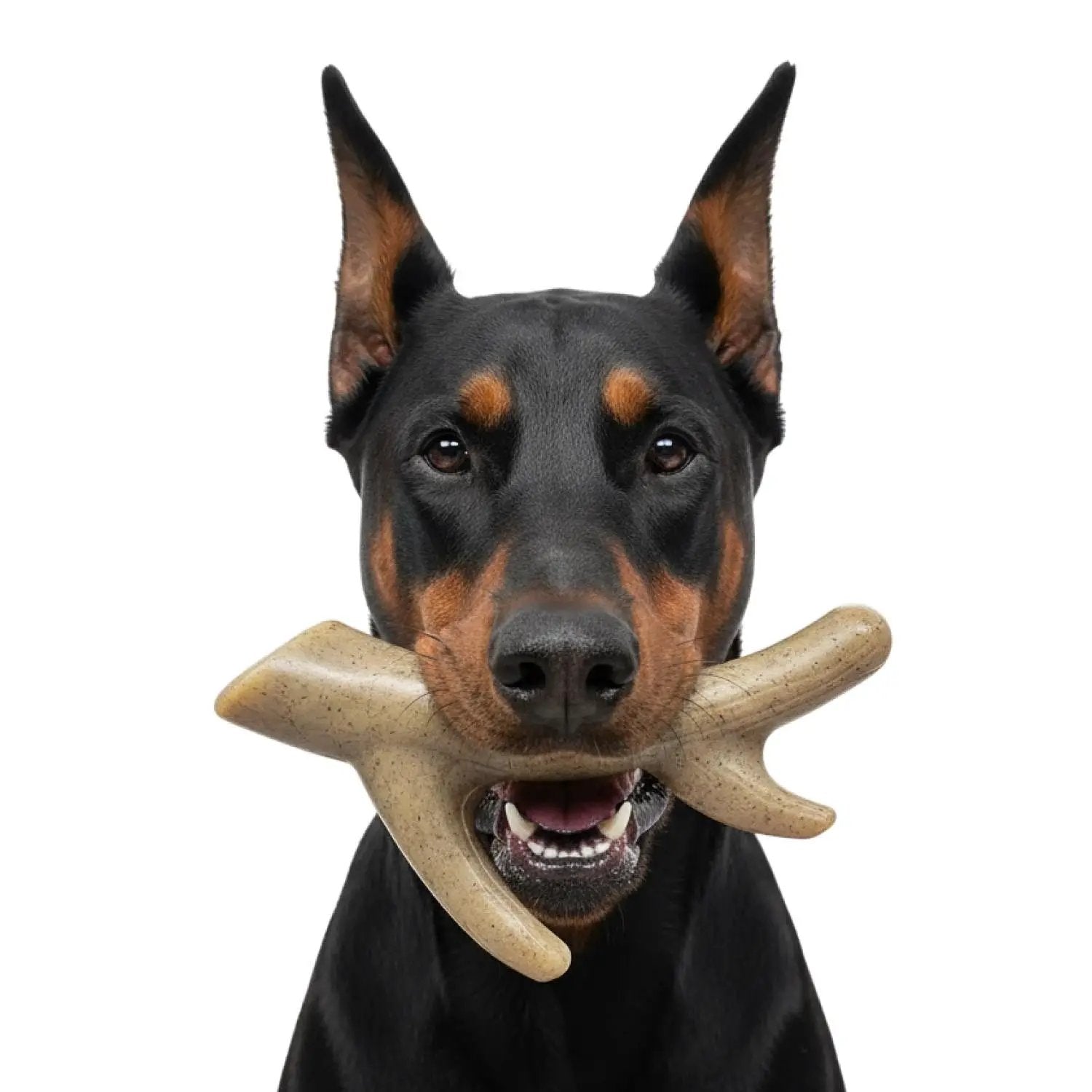 Ever Antler Nylon Chew Bone | Elk Antler Shaped Dog Toy for Aggressive Chewers | SodaPup by SodaPup/True Dogs, LLC