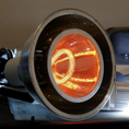 Bild in Galerie-Betrachter laden, Arcadia Deep Heat Projectors infrared reptile habitat heater with metal reflector and orange glow
