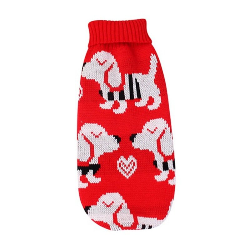 Holiday Knit Turtleneck Dog &amp; Cat Sweater – photo 7