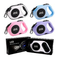 Gallery viewerに画像を読み込む, Flexi Automatic Retractable Dog Leash 5m With Bright LED Light For Small Medium Dogs Walking Running Safe Night Gear by Pawpampered
