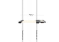 Charger l'image dans la visionneuse de la galerie, Dog Proof Cat Feeder wall-mounted raised cat hammock with two metal bowls
