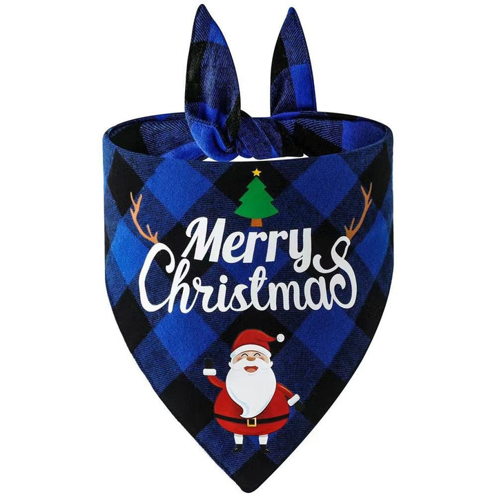 Christmas Plaid Dog &amp; Cat Bandana – photo 13