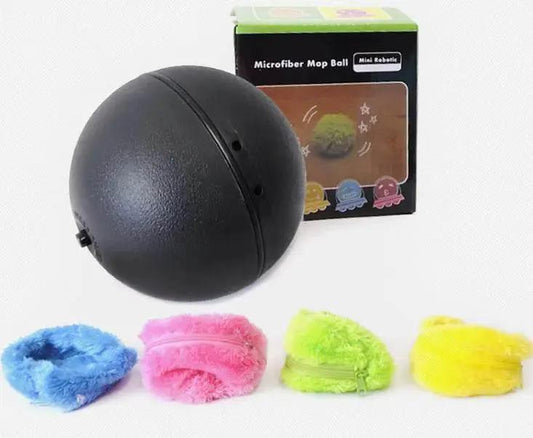 SmartPaws Automatic Plush Ball Pet Toy Self Moving Rolling Interactive Toy For Dogs Cats With Safe Soft Exterior by Nai Pet Store