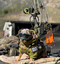 Load image into Gallery viewer, Small But Mighty Embroidered Tactical Morale Patch Two By One And A Half Inch Vests And Harnesses With Hook by kiloninerpets
