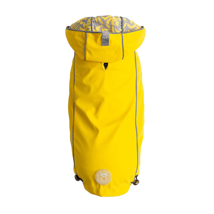 GF Pet Reversible Elasto-Fit Raincoat, Yellow