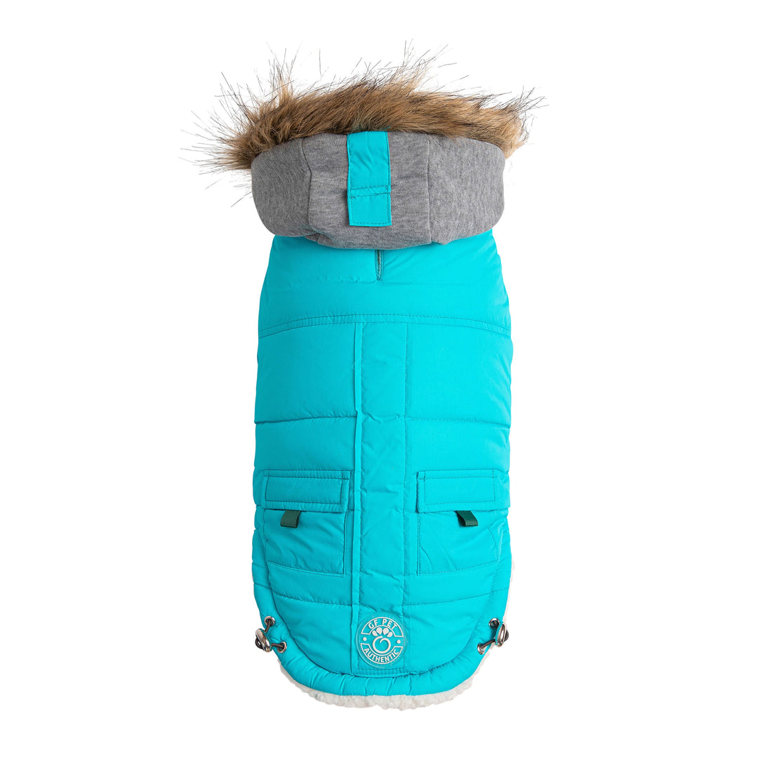GF Pet Winter Sailor Parka, Aqua