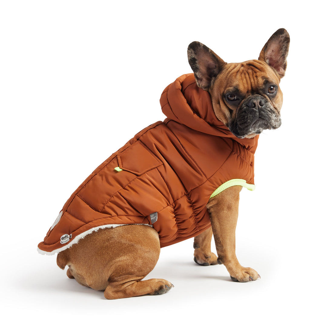 GF Pet Puff Parka, Hazel