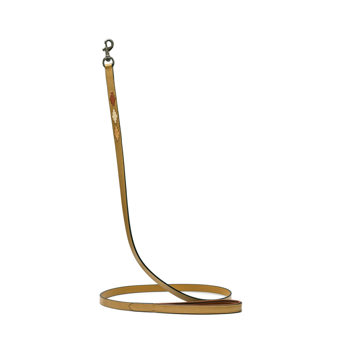 Halter Ego Gilded Solstice Leather Dog Leash