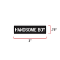Bild in Galerie-Betrachter laden, Premium Mini Handsome Boy Morale Patch Embroidered For Vests And Harnesses With Velcro Hook Backing by kiloninerpets
