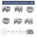 Load image into Gallery viewer, Hen Pen Deluxe Pop-Up Chick Brooder
