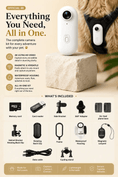 Load image into Gallery viewer, Mini Thumb Camera | Hd Magnetic Mount For Pet Owners - from For Animals, With Love
