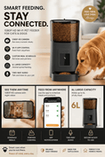Load image into Gallery viewer, Smart Pet Feeder with 1080p Wi-Fi Camera - from For Animals, With Love
