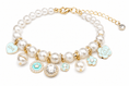 Load image into Gallery viewer, The Vintage Pearl Bow Cat & Dog Necklace - Standard Collars from For Animals, With Love

