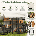 Charger l'image dans la visionneuse de la galerie, The Garden Retreat Outdoor Cat Catio
