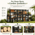 Charger l'image dans la visionneuse de la galerie, The Garden Retreat Outdoor Cat Catio
