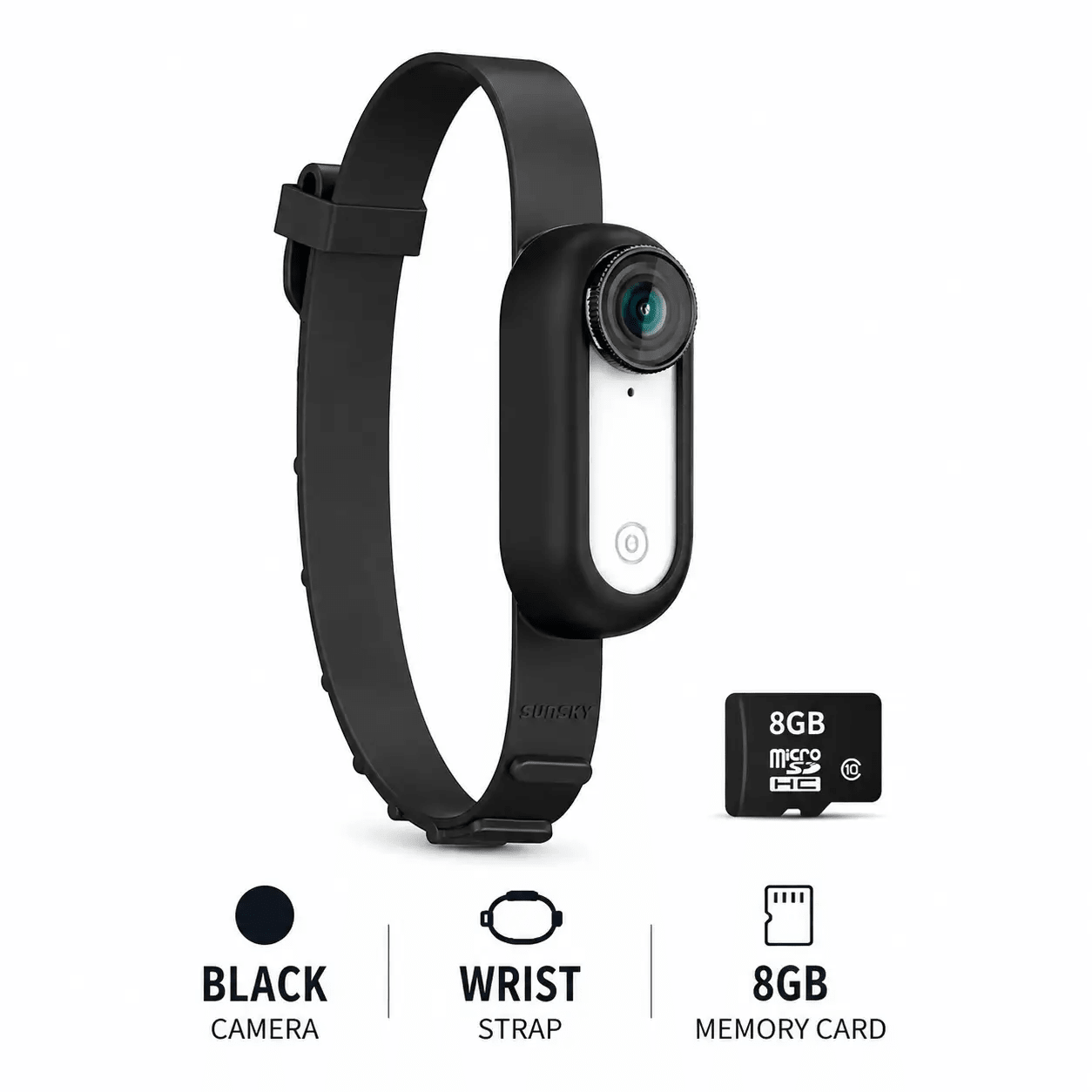 Wireless Pet Collar Camera with Silicone Clip | 1080P