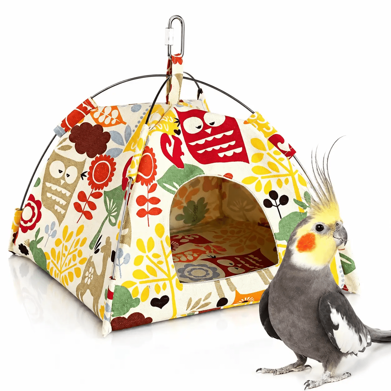 The Canvas Enclosed Bird Hanging Nest