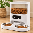 Load image into Gallery viewer, Smart WiFi Pet Feeder 1080P Camera and Dual Stainless Steel Bowls 4L
