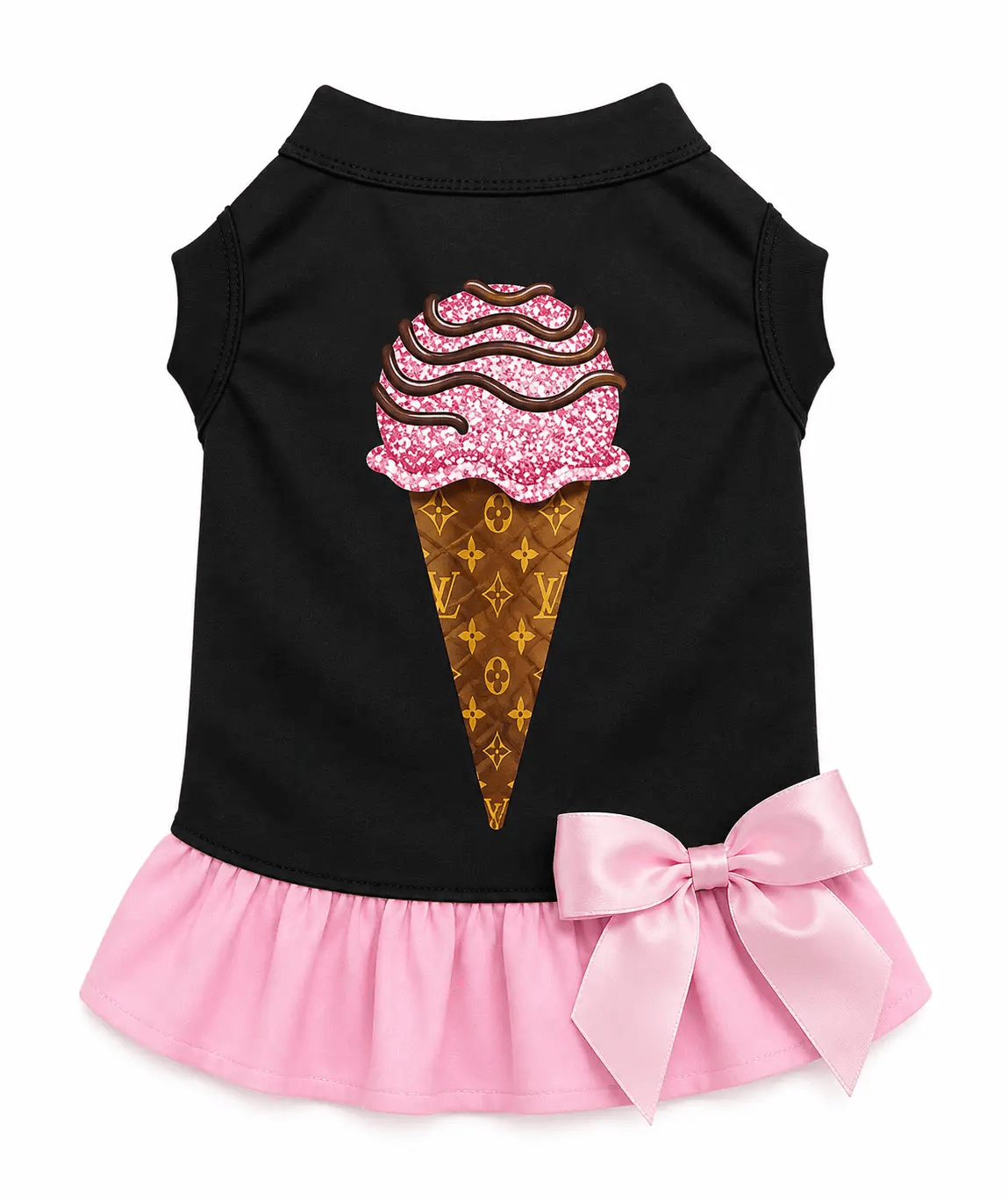 The Chewy Couture Ice Cream Dog Dress