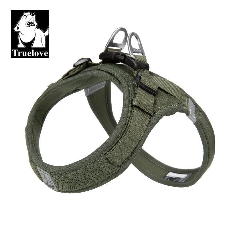 TrueLove Air Mesh Dog Harness TLH3013 – Moss Green