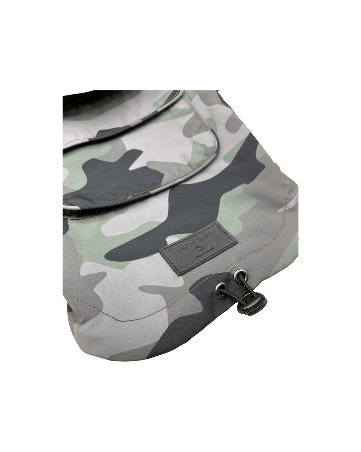 Bespoke Paws Dani Waterproof Camo Dog Raincoat