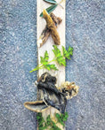 Load image into Gallery viewer, Lamb Ears by Naked Beasts, furry and non-fur varieties, 4 pieces on a wooden plank with parsley sprigs
