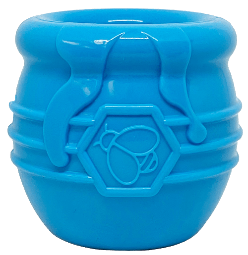 Honey Pot Dog eCup Treat Dispenser | Durable PUP-X Rubber Enrichment Toy | USA Made