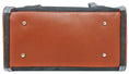 Load image into Gallery viewer, Mr. Peanut's Gold Series Big Apple Double Expandable Pet Carrier bottom view with brown panel and silver studs
