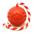 Cargar la imagen en la vista de la galería, USA-K9 Stars And Stripes Red Rubber Dog Toy For Handlers Ultradurable Natural Rubber Made In Usa by SodaPup/True Dogs, LLC
