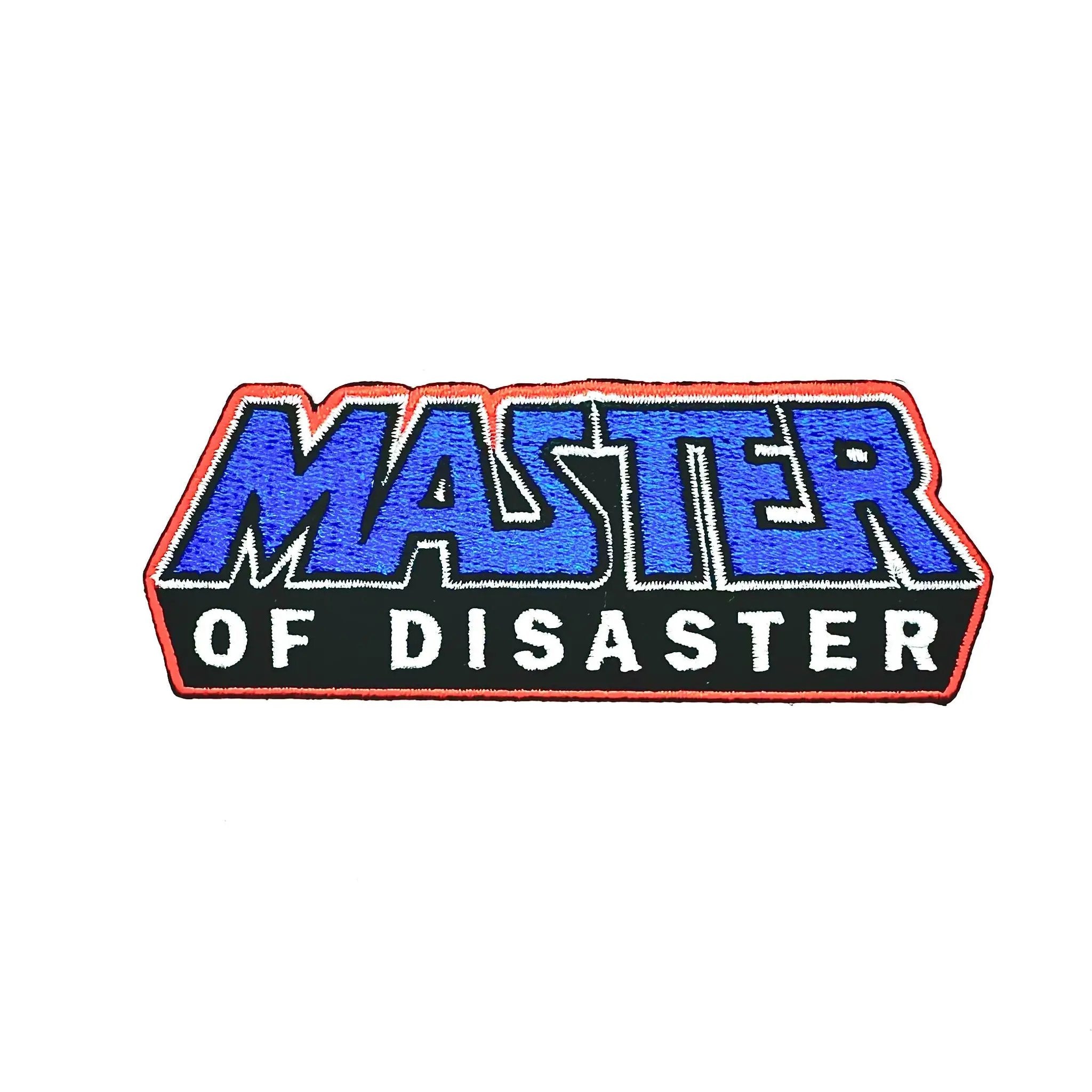 Master Of Disaster Embroidered Morale Patch With Hook Fastener Backing For Tactical Gear Vests by kiloninerpets