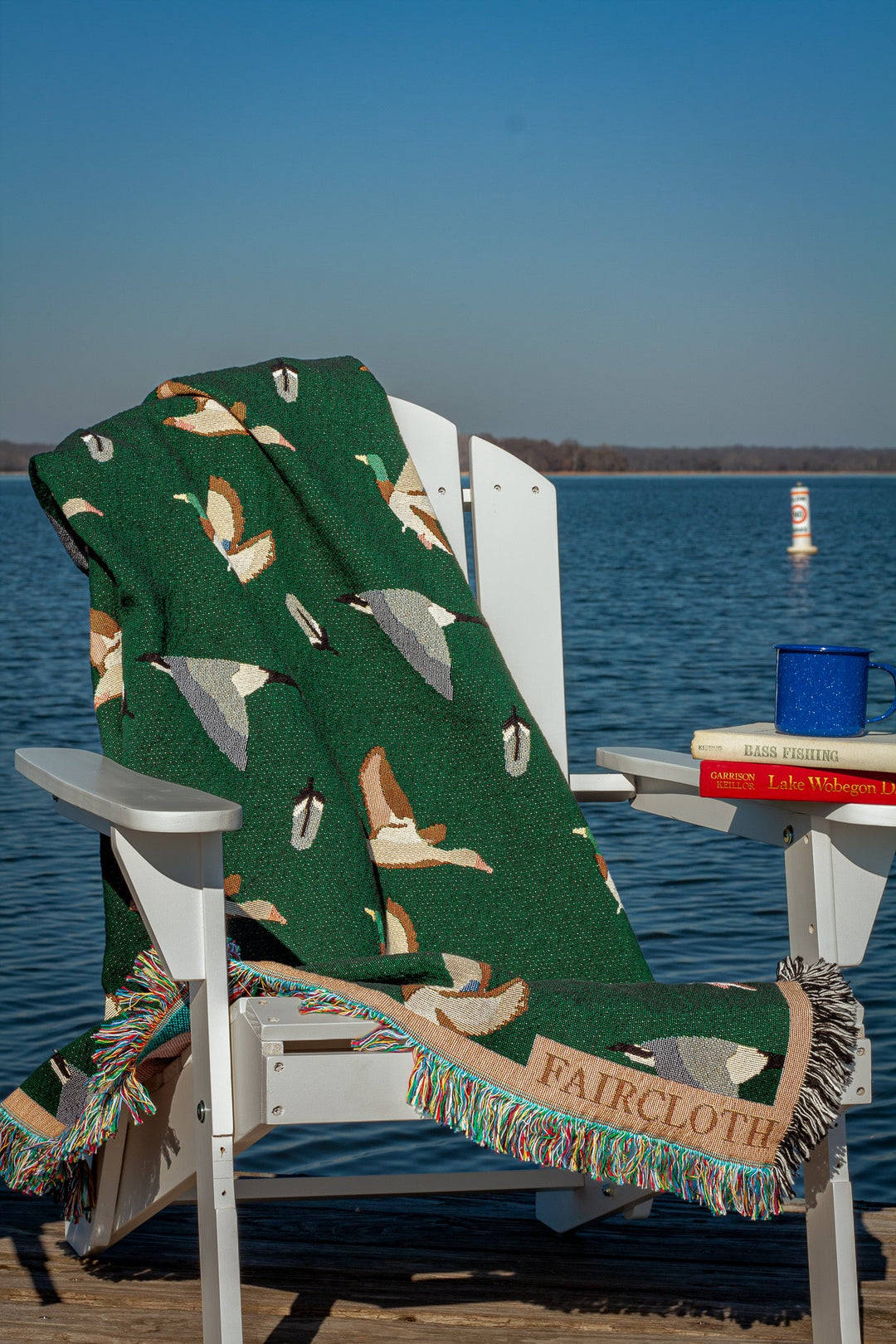 Faircloth Duck Duck Goose Cotton Throw Blanket