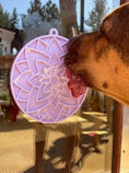Cargar la imagen en la vista de la galería, Lotus Design emat - Enrichment Lick Mat For Dogs and Cats - With Suction Cups | USA Made by SodaPup/True Dogs, LLC

