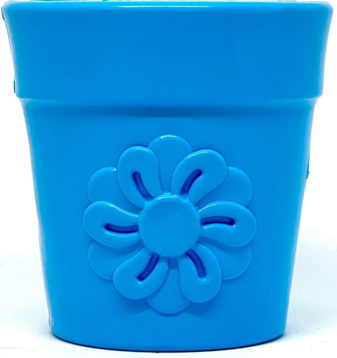SodaPup Flower Pot rubber eCup dog treat dispenser in green, view 4