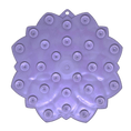 Gallery viewerに画像を読み込む, Mandala Softie eTray Slow Feeder Dog Bowl with suction cups for dogs and puppies in purple color.
