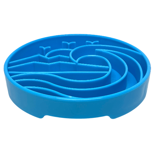 Baja Design eTray - Shallow Slow Feeder Dog Bowl for Enrichment | USA Made