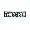 Carica l'immagine nel visualizzatore della galleria, Thicc Boi Embroidered Morale Patch 4 By 1 For Vests And Harness Wear by kiloninerpets
