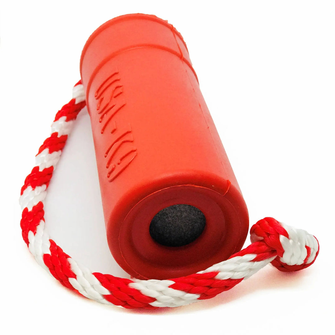 SodaPup USA-K9 Firecracker rubber reward toy in red, view 11