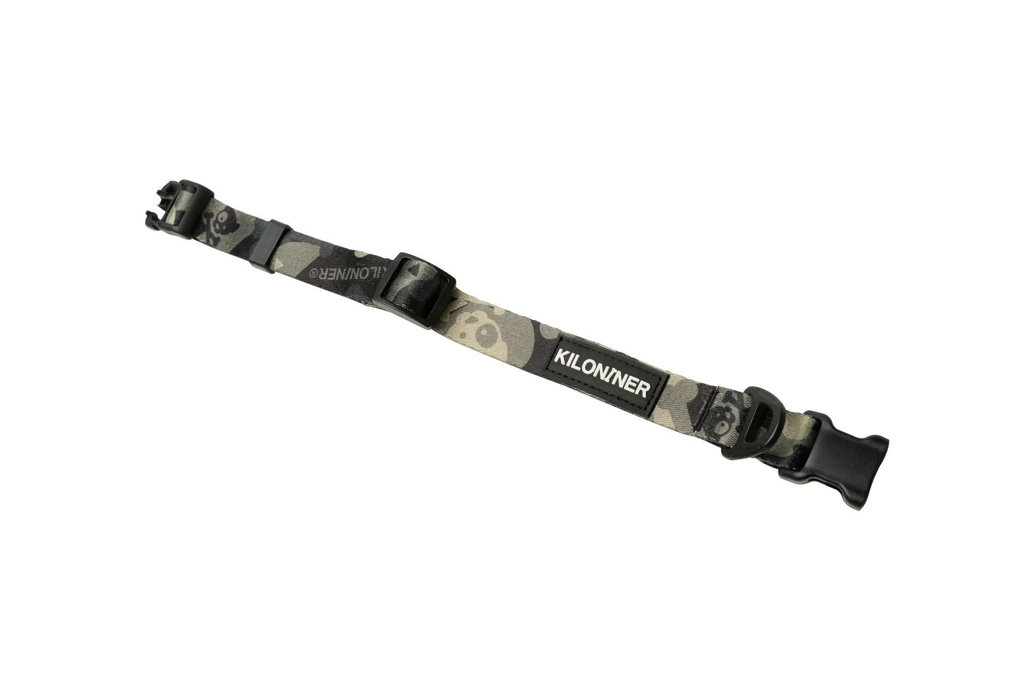 Kiloniner Strike Collar Durable 1 Inch Wide Jungle Green Camo Design by kiloninerpets