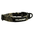 Load image into Gallery viewer, Kiloniner Strike Collar Durable 1 Inch Wide Jungle Green Camo Design by kiloninerpets
