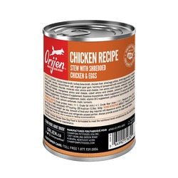 ORIJEN Chicken Recipe Stew reverse can label