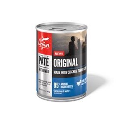 ORIJEN Original Pate with Liver wet dog food can