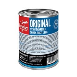 ORIJEN Original Stew reverse can label