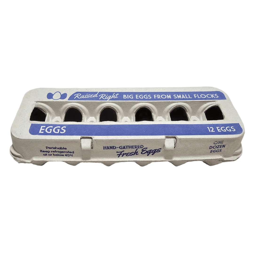 Henlay Jumbo Egg Cartons for 12 Farm Fresh Eggs – Durable &amp; Reusable Egg Carton, 20 or 75 Pack