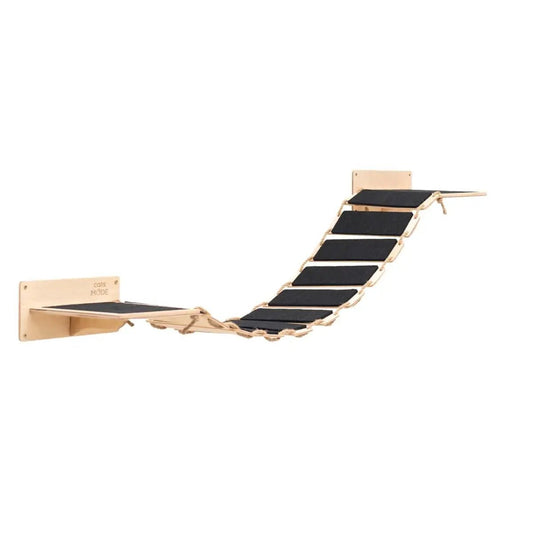 Enjoy The Wood Cat Wall Bridge Premium Wooden Vertical Feline Pathway by Enjoy The Wood