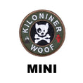 Load image into Gallery viewer, The Kiloniner Woof Mini Jungle Embroidered Dog Morale Patch
