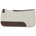 Charger l'image dans la visionneuse de la galerie, MT10031FBP Natural 1in 31x30 Felt Fleece Bottom Roper Saddle Pad by Mayatex
