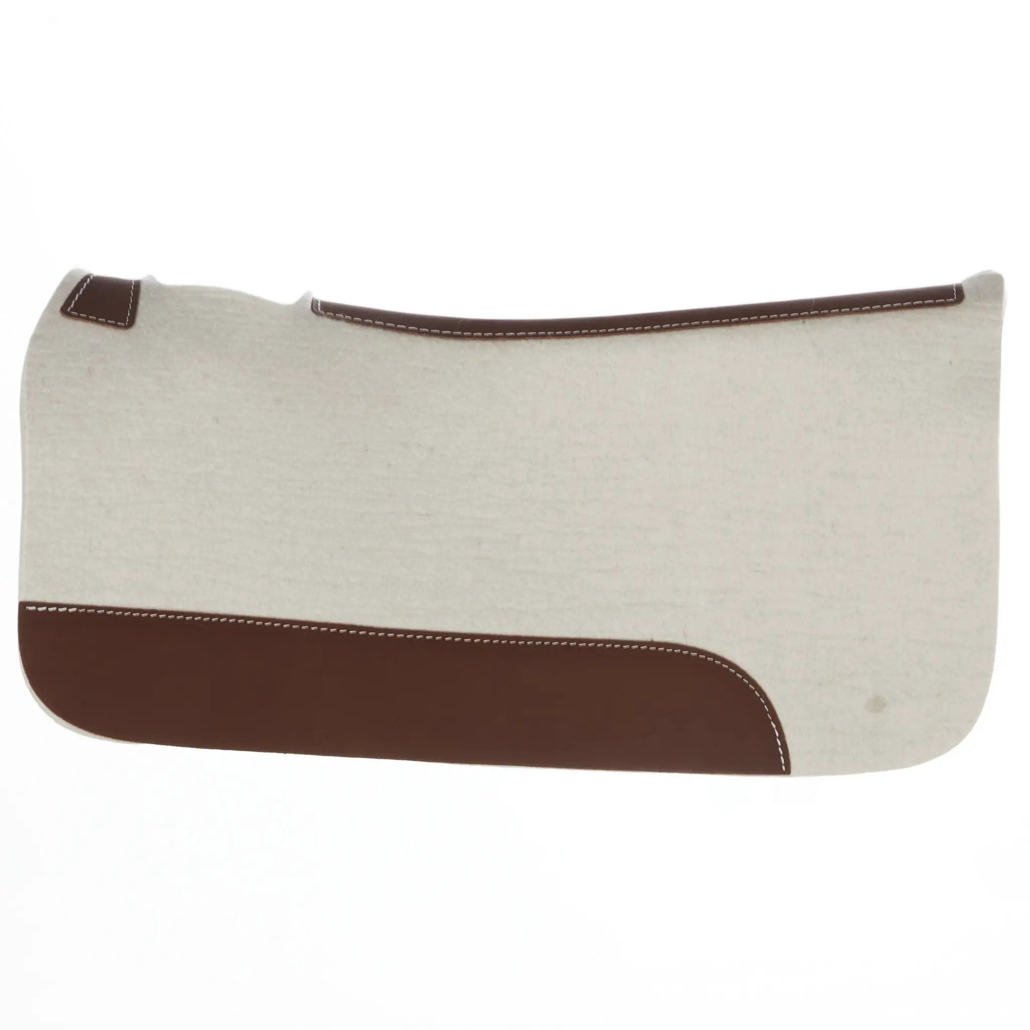 Mayatex Premium Natural Felt Barrel Saddle Pad Size 28x30 3/4 Inch by Mayatex