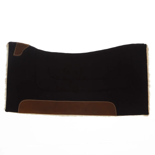 MTCFBP Canvas 1 In 32x32 Wool Fleece Bottom Saddle Pad by Mayatex