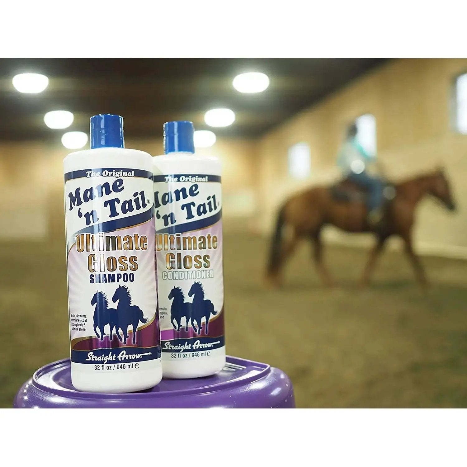 Mane 'n Tail Ultimate Gloss Horse Conditioner 32oz Gentle Formula by Paw and Tail Supply