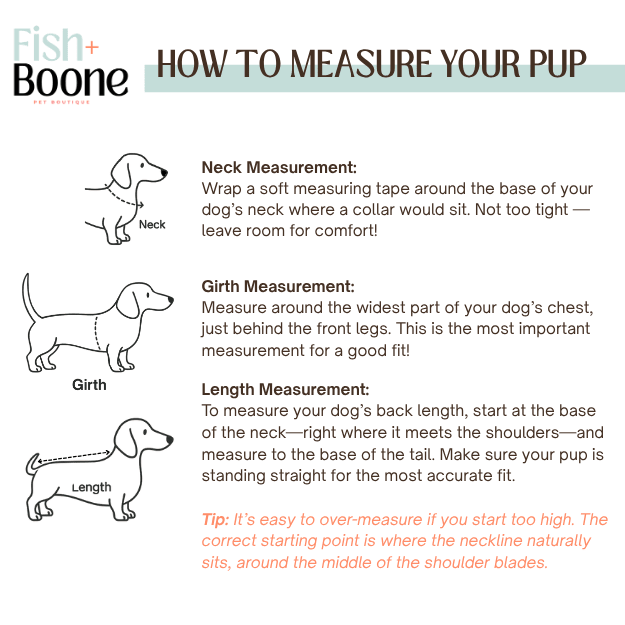 Fish+Boone Lowcountry Proper Waterproof Long-Body Dog Coat
